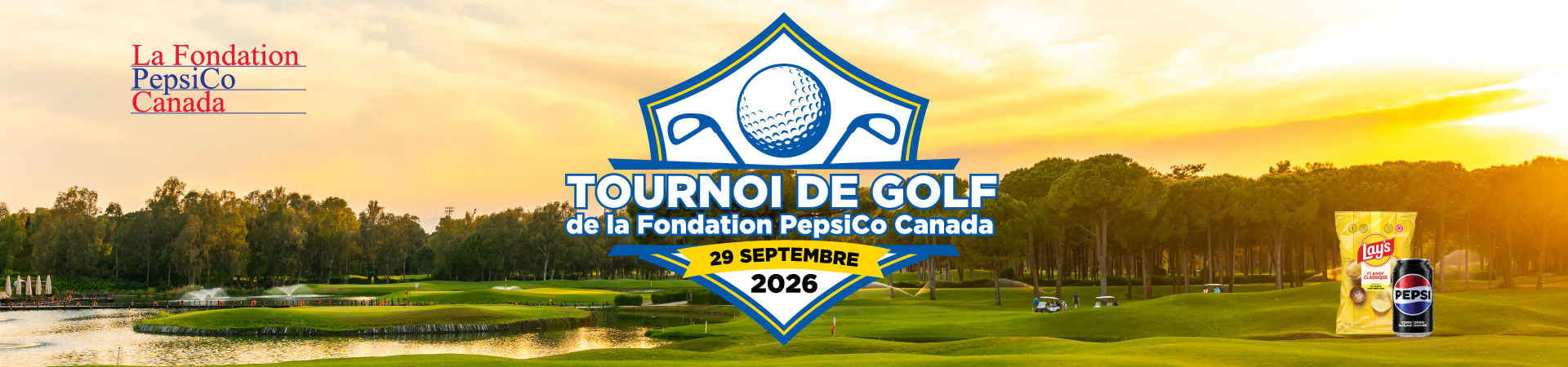 Le tournoi de golf de la Fondation PepsiCo Canada