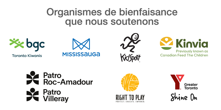 Organismes que nous soutenons